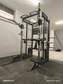 Rack con Smith e bracci regolabili Rexgm comenuovo
