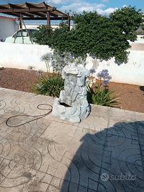 Fontana in resina similpietra giardino