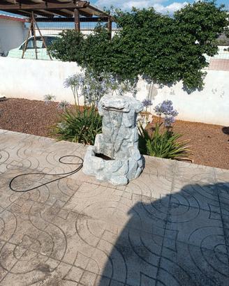 Fontana in resina similpietra giardino