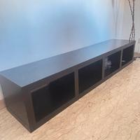 Scaffale Kallax Ikea nero