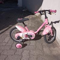 Bicicletta rosa per bambina