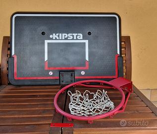 canestro con tabellone da muro Kipista