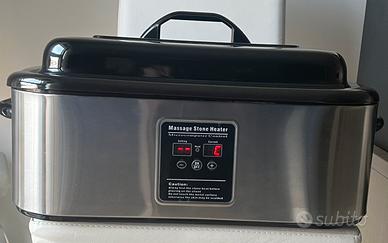 Scaldapietre digitale professionale + set stone