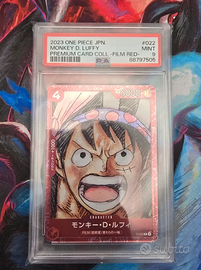 Carta Gradata PSA 9 Monkey D. Luffy P-22 One Piece