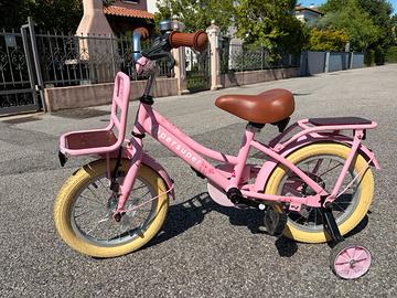 Bici bimba Super Super 14” rosa vintage