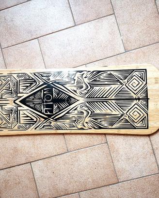 Skate, Longboard Atom 39" drop-through, bamboo