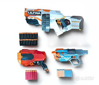 Nerf - set di 3 Blaster con colpi inclusi!