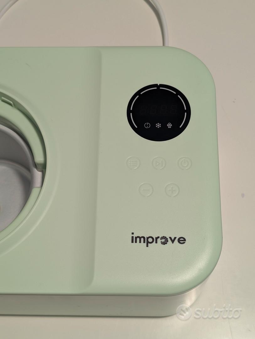 Gelatiera Professionale Improve Con Compressore - 1,2L, Display LED Touch, Timer Regolabile - Foto 11