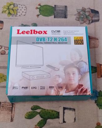 decoder digitale terrestre Leelbox DVB-T2 