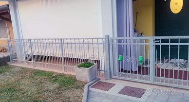 Ringhiera in ferro battuto