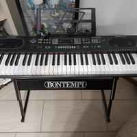 Tastiera digitale 61 tasti a passo professionale c