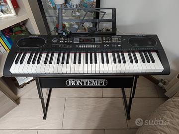 Tastiera digitale 61 tasti a passo professionale c