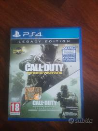 Cod Infinite Warfare e Cod moderna Warfare per ps4