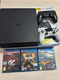 Ps4 + 1 controller extra + 3 giochi
