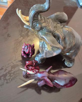 statuine elefanti