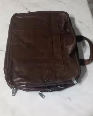 Borsa multitasche senza marca marrone