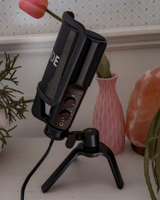 Microfono RØDE NT-USB+ come nuovo – professionale