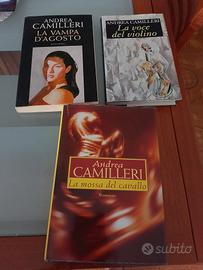 3 libri di Andrea Camilleri 
