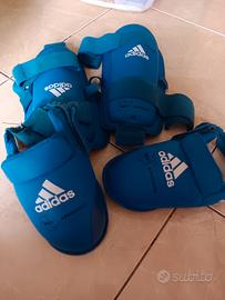 paratibia blu omologati karate