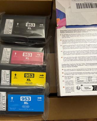 KIT 4 CARTUCCE PER HP 953 XL Officejet Pro 8210