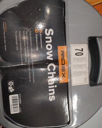 CATENE DA NEVE SNOW CHAINS