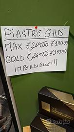 Piastre GHD con 1 anno di garanzia nuovissime