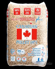 Pellet canadian 2 bancali da 72