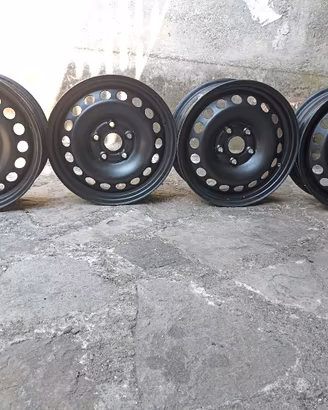 CERCHI ACCIAIO 5X112 6JX15 Volkswagen 
