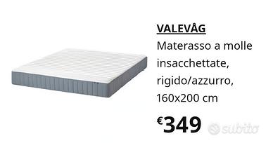 materasso Ikea VALEVAG 160 x 200cm