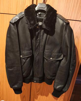 Schott in pelle color nero mod. 684SM