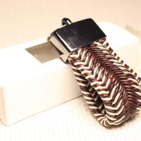 Portachiavi in cuoio artigianale italiano Art.038