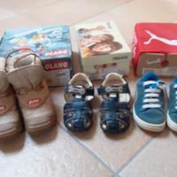 3 paia di scarpe n°27 olang,primigi,Puma