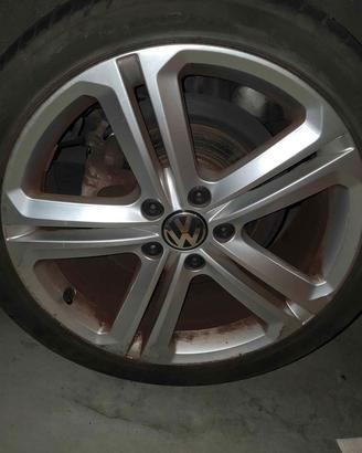 4 Cerchi in lega Mallory 18 pollici VW Golf R-Line