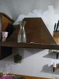 cucina in legno massello di castagno artigianale c