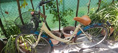 bicicletta donna con cestino
