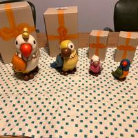 THUN Pappagalli Colezione Completa - Con Scatole