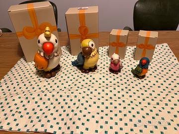 THUN Pappagalli Colezione Completa - Con Scatole