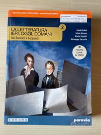 La letteratura ieri, oggi, domani 2