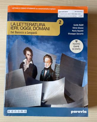 La letteratura ieri, oggi, domani 2