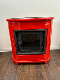 Stufa a Legna Piazzetta E905 ROSSA