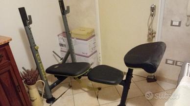 Panca da palestra multifunzione