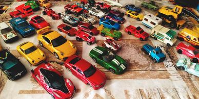 Macchinine Burago/Majorette/Hot Wheels 1960-2012