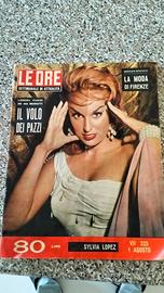 Rivista vintage LE ORE n. 325 del 1959