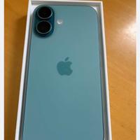 iPhone 16 azzurro marino 128gb