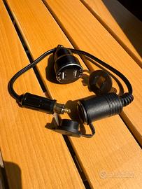 Kit 12V/24V Volmetro usb + presa accendisigari