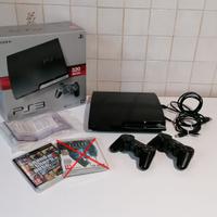 Playstation 3 con 2 Joystick e 1 gioco