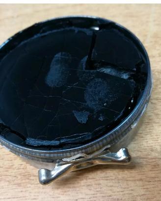 SCATOLA LATTA PESSI GUTTALIN S.P.A CREMA NERA FF.A