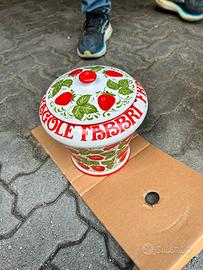 Vaso ceramica fabbri fragole