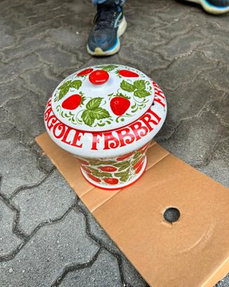 Vaso ceramica fabbri fragole