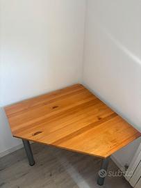 Scrivania legno massello